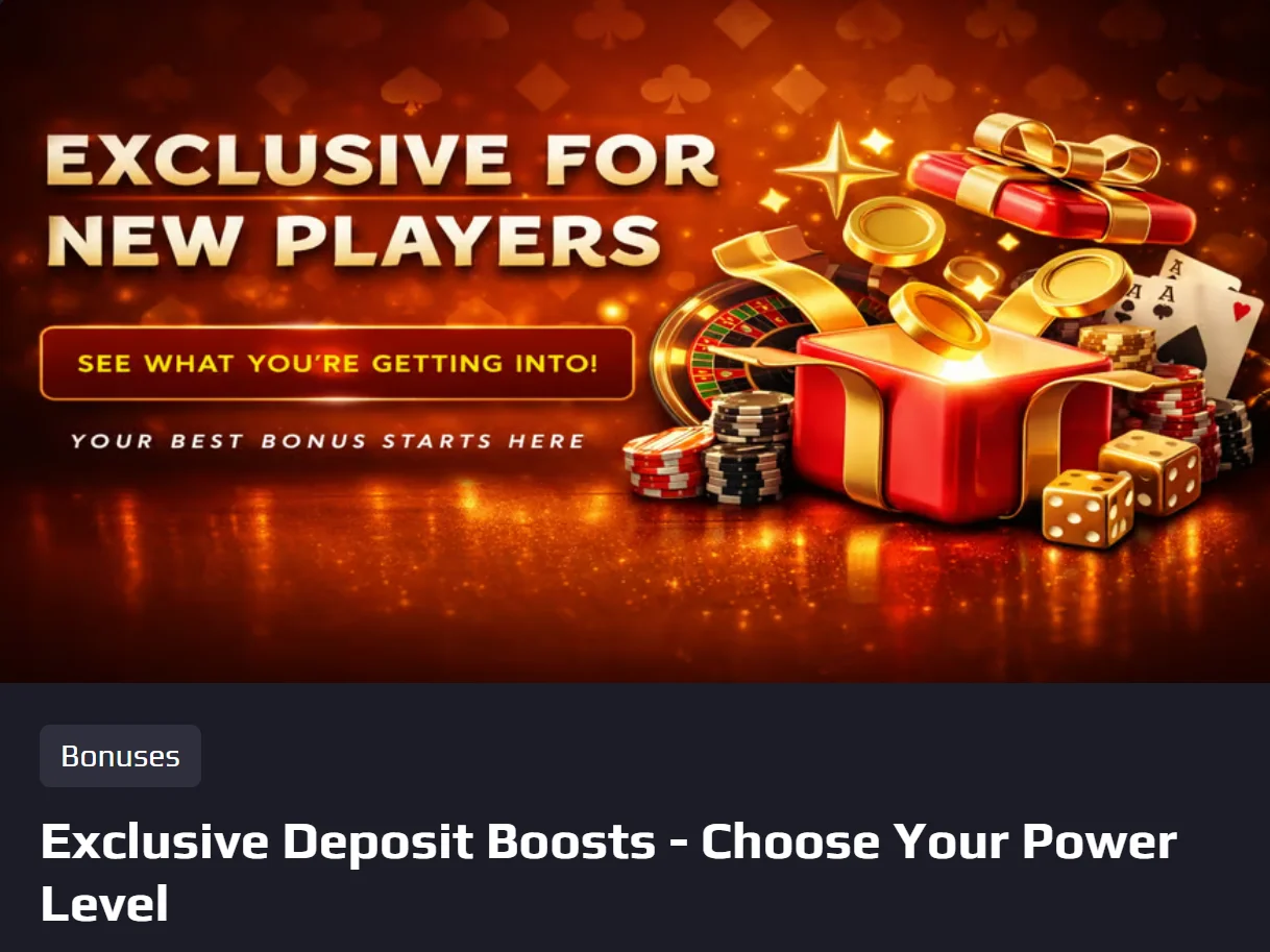 Blaze Spins Casino welcome bonus