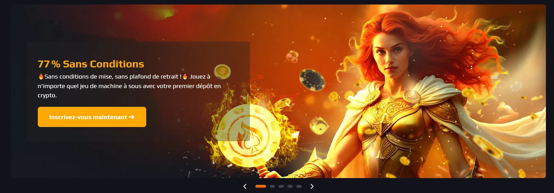 Blazespins banner PC